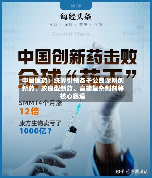 中国医药：统筹引领各子公司深耕创新药、改良型新药、高端复杂制剂等核心赛道-第3张图片