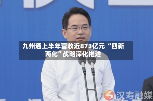 九州通上半年营收近873亿元 “四新两化	”战略深化推进-第2张图片