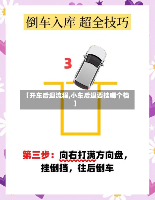 【开车后退流程,小车后退要挂哪个档】