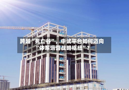 跨越“死亡谷”	，中试平台如何迈向“体系运营战略枢纽”？-第3张图片