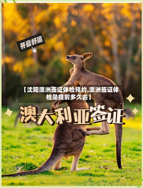【沈阳澳洲签证体检预约,澳洲签证体检是提前多久去】