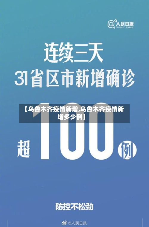 【乌鲁木齐疫情新增,乌鲁木齐疫情新增多少例】-第2张图片