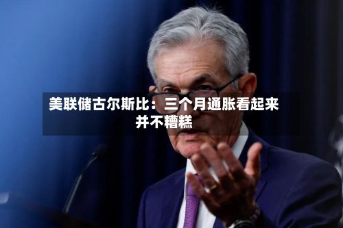 美联储古尔斯比：三个月通胀看起来并不糟糕