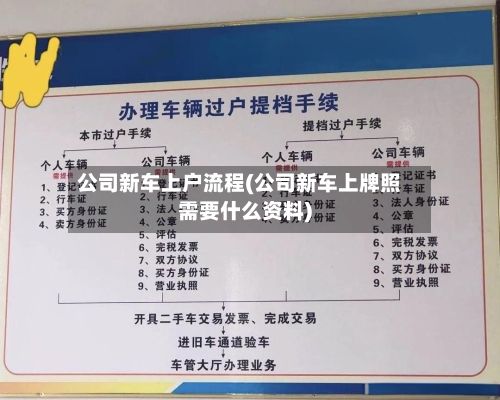 公司新车上户流程(公司新车上牌照需要什么资料)