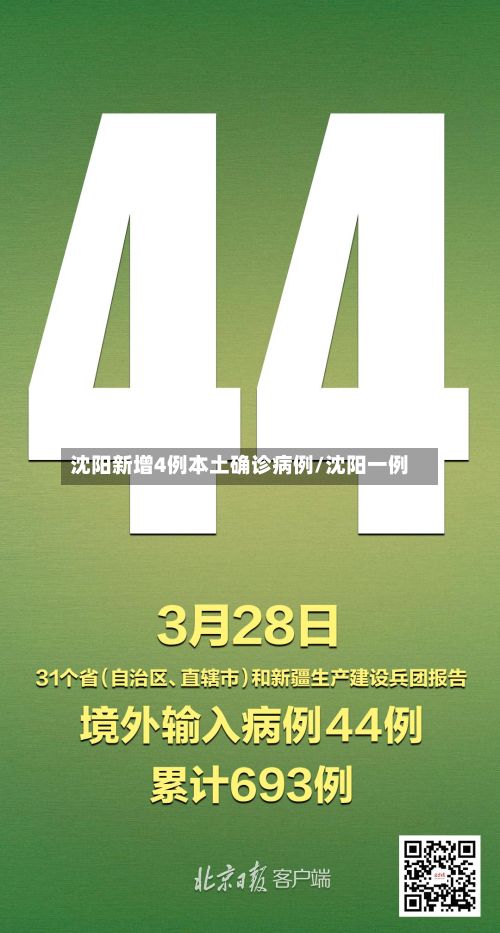 沈阳新增4例本土确诊病例/沈阳一例-第2张图片
