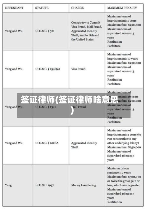 签证律师(签证律师啥意思)