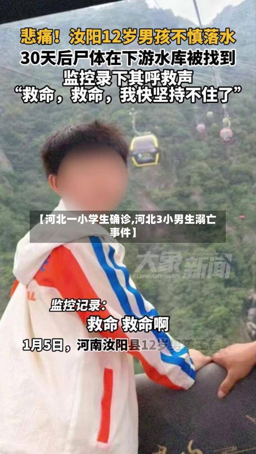 【河北一小学生确诊,河北3小男生溺亡事件】