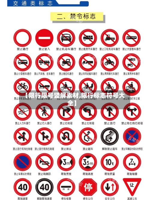 【限行限号竖屏素材,限行标志符号大全】-第2张图片
