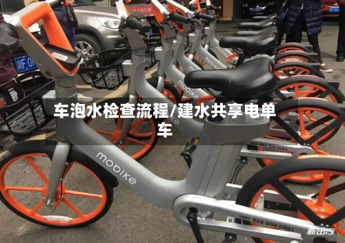 车泡水检查流程/建水共享电单车