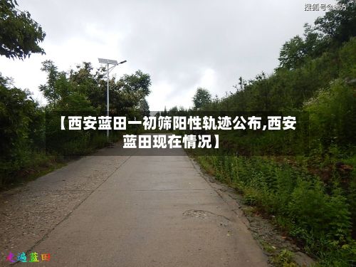 【西安蓝田一初筛阳性轨迹公布,西安蓝田现在情况】