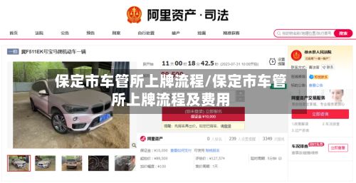 保定市车管所上牌流程/保定市车管所上牌流程及费用