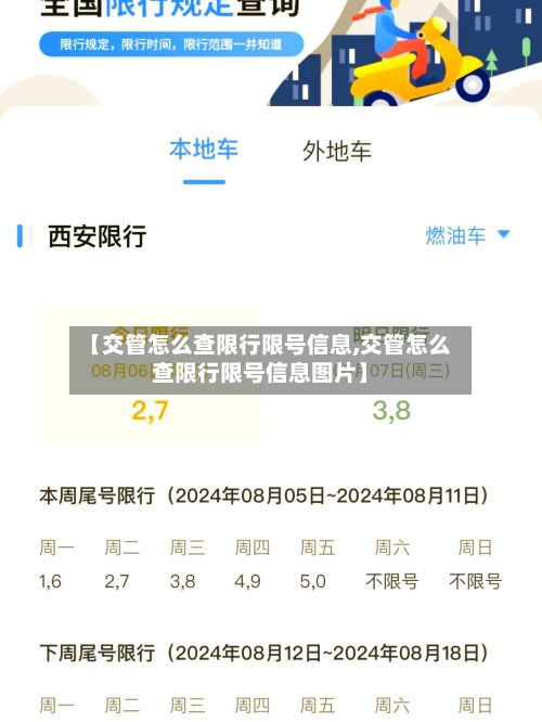 【交管怎么查限行限号信息,交管怎么查限行限号信息图片】-第3张图片