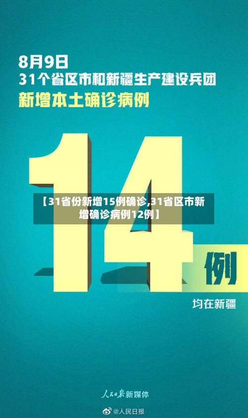 【31省份新增15例确诊,31省区市新增确诊病例12例】