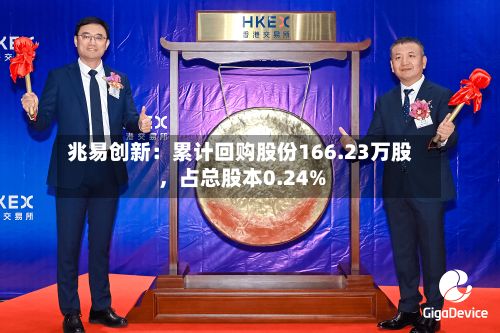 兆易创新：累计回购股份166.23万股，占总股本0.24%