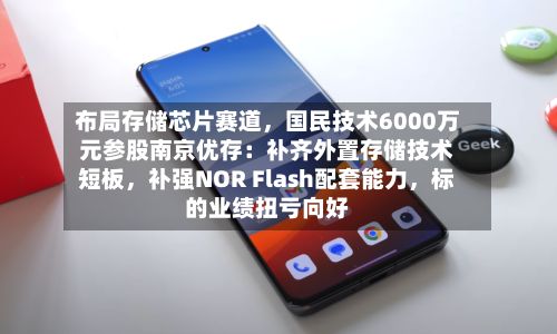 布局存储芯片赛道，国民技术6000万元参股南京优存：补齐外置存储技术短板，补强NOR Flash配套能力，标的业绩扭亏向好
