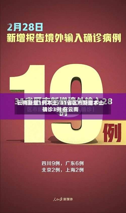 云南新增1例本土/31省区市新增本土确诊3例 在云南