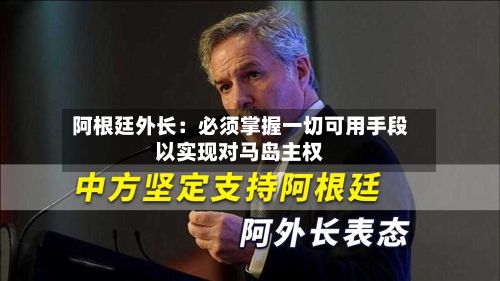 阿根廷外长：必须掌握一切可用手段以实现对马岛主权-第1张图片