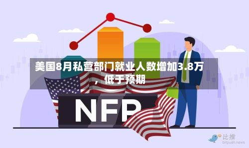 美国8月私营部门就业人数增加3.8万	，低于预期-第2张图片
