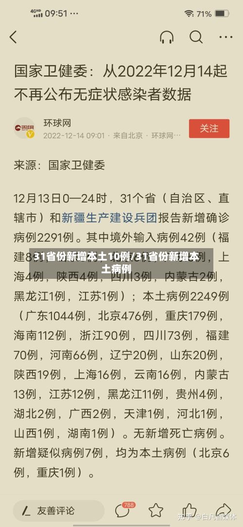 31省份新增本土10例/31省份新增本土病例-第3张图片