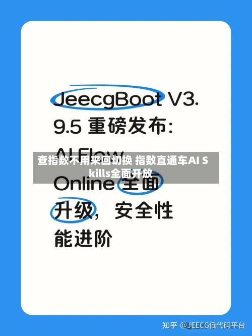 查指数不用来回切换 指数直通车AI Skills全面开放-第2张图片